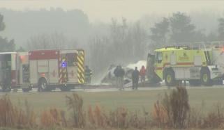 امریکا میں چھوٹا طیارہ گر کر تباہ، 7 افراد ہلاک