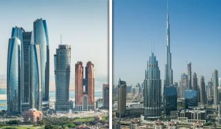 دبئی اور ابوظبی کے مختلف علاقوں میں موسلا دھار بارش، ورک فرام ہوم نافذ