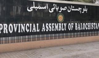 بلوچستان اسمبلی میں پنجگور میں مسلح افراد کے بینکوں کو لوٹنے کی بازگشت