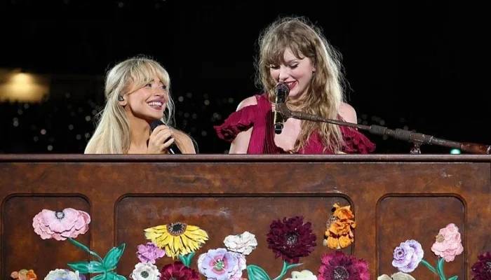 Sabrina Carpenter recalls wholesome Eras Tour moments with Taylor Swift