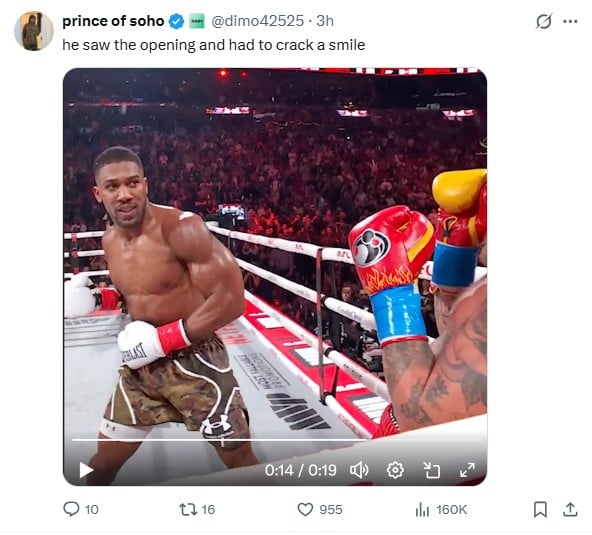 ‘Anthony Joshua knocks Jake Paul out!’ internet erupts after showdown