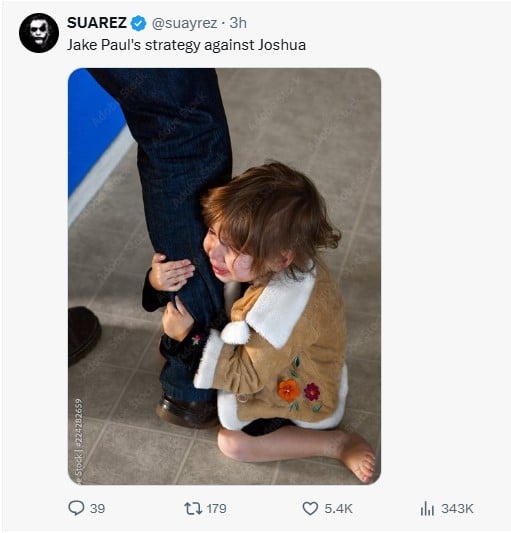 ‘Anthony Joshua knocks Jake Paul out!’ internet erupts after showdown