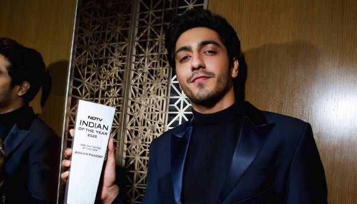 Ahaan Panday pens heartfelt note as he wins NDTV debut award for ‘Saiyaara’