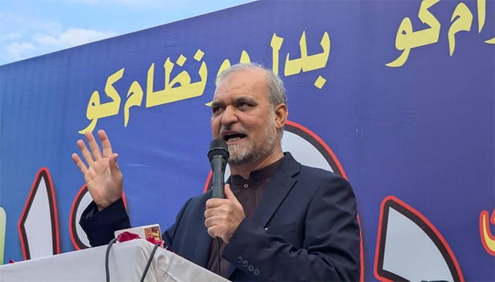 امیر جماعت اسلامی حافظ نعیم الرحمان : فوٹو فیس بک
