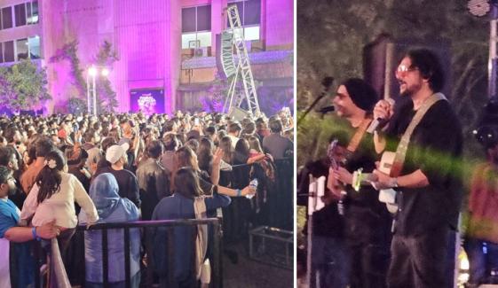 فیصل کپاڈیا کی کراچی میں کنسرٹ میں شاندار پرفارمنس