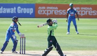 انڈر 19 ایشیا کپ فائنل، پاکستان کا بھارت کو جیت کے لیے 348 رنز کا ہدف