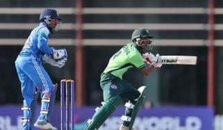 انڈر 19 ایشیا کپ فائنل، بھارت کے خلاف پاکستان کی بیٹنگ جاری