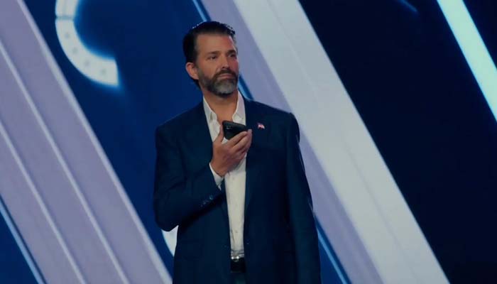 Donald Trump Jr. gets stern warning from dad at Turning Point USA event