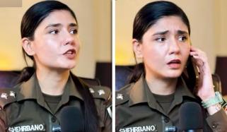 ایس پی شہربانو نقوی ایمرجنسی کال کی وجہ سے پوڈ کاسٹ چھوڑ گئیں