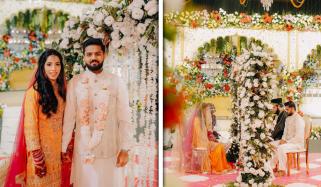 پاکستان ویمن کرکٹ ٹیم کی وکٹ کیپر بیٹر سدرا نواز شادی کے بندھن میں بندھ گئیں