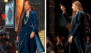 نعیمہ بٹ کی ریمپ واک تنقید کی زد میں 