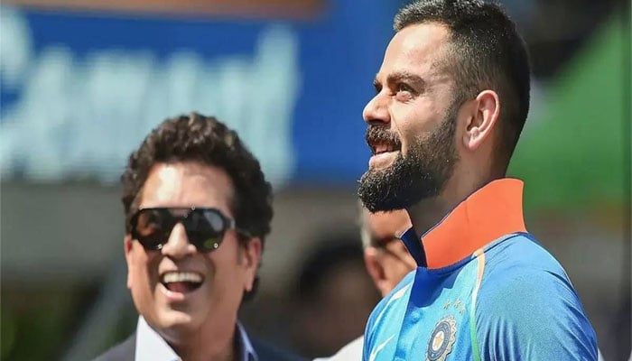 کوہلی نے ٹنڈولکر کا ایک اور ریکارڈ اپنے نام کرلیا