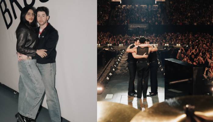 Priyanka Chopra supports Nick Jonas at JONAS20 tour last show