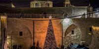 یروشلم: جنگ کے بعد پہلی بار کرسمس ٹری روشن