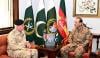 فیلڈ مارشل عاصم منیر سے اردنی افواج کے سربراہ کی ملاقات