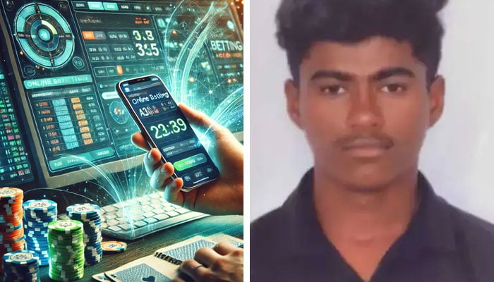 بھارت: جوئے کا نشہ جانیں لینے لگا، آن لائن بیٹنگ میں 1 لاکھ ہارنے پر نوجوان کی خودکشی