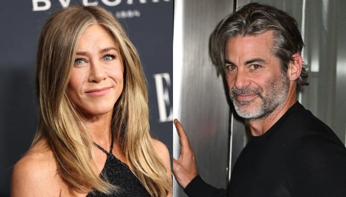 Jennifer Aniston posts rare snap of boyfriend Jim Curtis on first Christmas