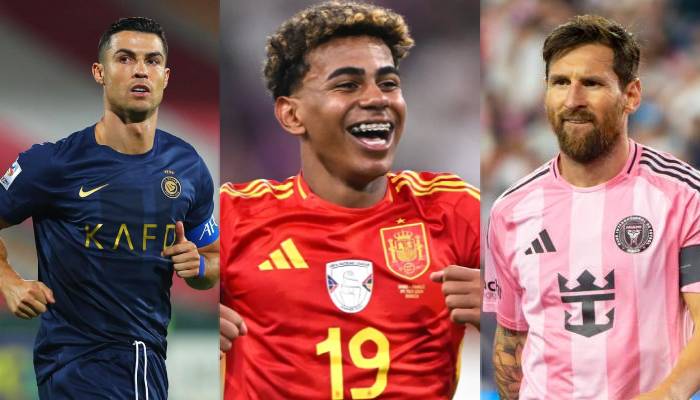 Ronaldo, Messi lose top spot as Yamal named best player in world by football great