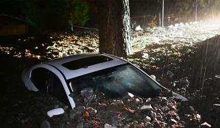 امریکا: ریاست کیلیفورنیا میں شدید بارشوں کے بعد سیلاب