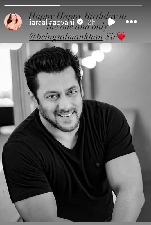 Kiara Advani extends birthday wish to Salman Khan