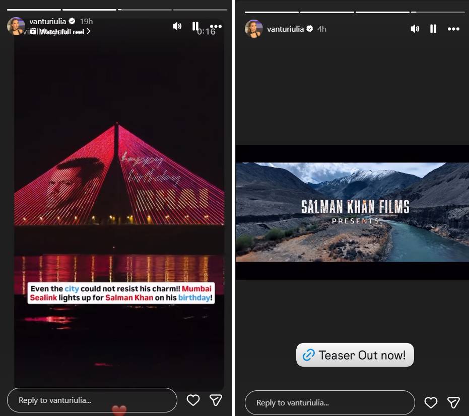 P.C. Instagram/vanturaiulia