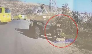 اسرائیلی فوجی نے جان بوجھ کر فلسطینی نمازی پر گاڑی چڑھادی، ویڈیو وائرل