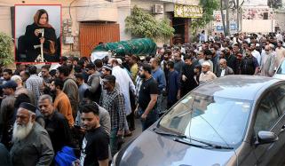 ڈاکٹر عمران فاروق کی اہلیہ شمائلہ عمران کی تدفین کراچی میں کردی گئی