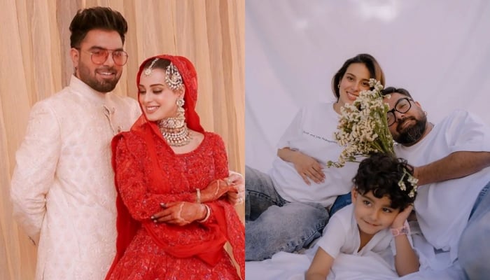 Iqra Aziz, Yasir Hussain mark 6th wedding anniversary as they await baby no. 2