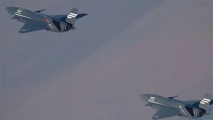 ترکیہ کے بغیر پائلٹ جنگی طیارے کی کامیاب فارمیشن پرواز