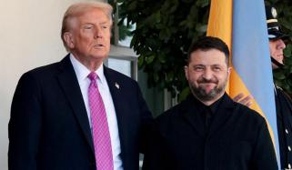  زیلنسکی امریکی صدر سے ملاقات کیلئے فلوریڈا پہنچ گئے