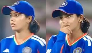 بھارتی کرکٹر ویشنوی شرما نے میچ کے دوران بے ساختہ گالی دے دی ، ویڈیو وائرل 