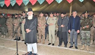 میجر عدیل زمان شہید کی نماز جنازہ ادا، فیلڈ مارشل کی شرکت