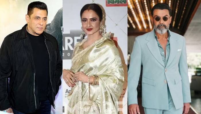 Salman Khan, Deol family, Rekha attend Agastya Nanda’s Ikkis screening