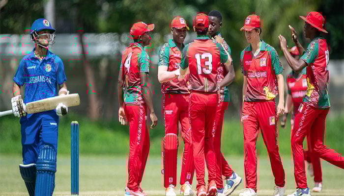 انڈر 19 ٹرائی نیشن سیریز، زمبابوے نے افغانستان کو ہرا دیا