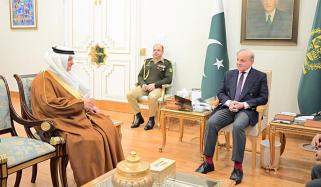 وزیراعظم شہباز شریف سے پاکستان میں تعینات سعودی سفیر نواف بن سعید احمد المالکی کی ملاقات