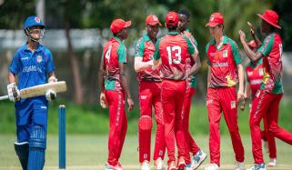 انڈر 19 ٹرائی نیشن سیریز، زمبابوے نے افغانستان کو ہرا دیا