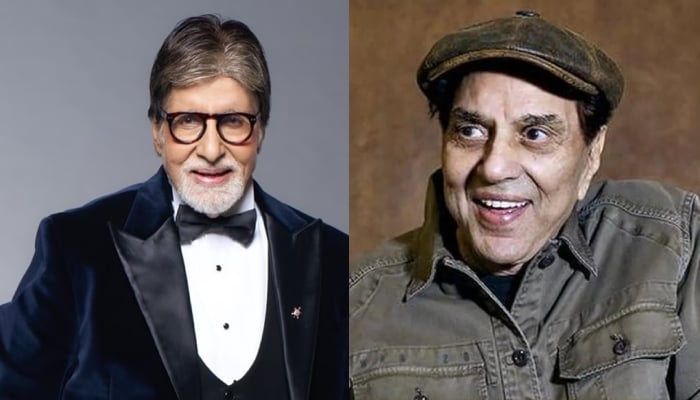 Amitabh Bachchan remembers late co-star Dharmendra after Ikkis premiere