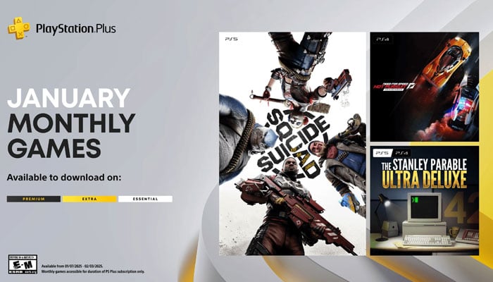 PlayStation plus games announced for January 2025