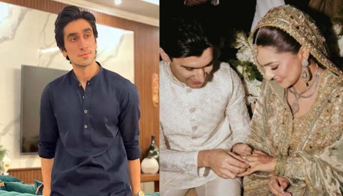 Hamza Sohail extends wishes for newlyweds Zarrar and Momil Khan
