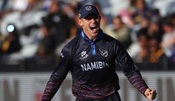 ٹی20 ورلڈ کپ کیلئے نمیبیا کے اسکواڈ کا اعلان
