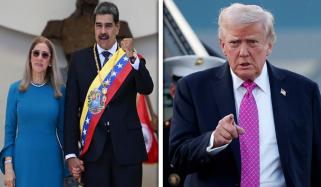 ’وینزویلا کے صدر اور انکی اہلیہ کو پکڑ کر ملک سے باہر منتقل کردیا‘