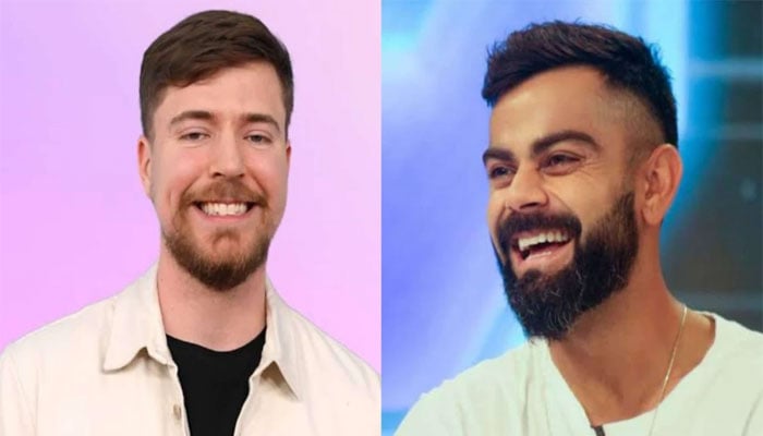 مسٹر بیسٹ کی خواہش، ویرات کوہلی کے نام ایک اور پیغام بھیج دیا