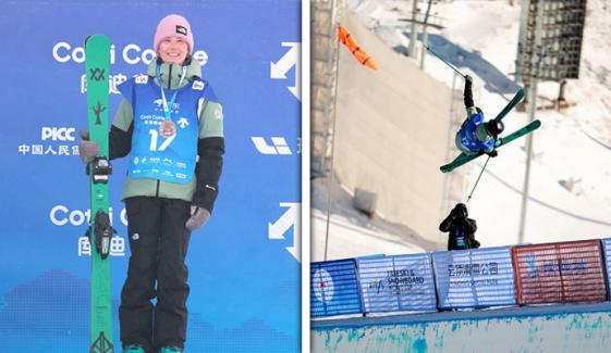 15 سالہ بچی کی تاریخی فتح، فریسکی ہالف پائپ ورلڈکپ میں ریکارڈ بنادیا