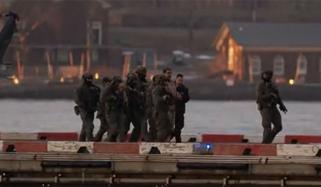 نیو یارک: نکولس مادورو کو ہیلی کاپٹر کے ذریعے عدالت منتقل کیا گیا 