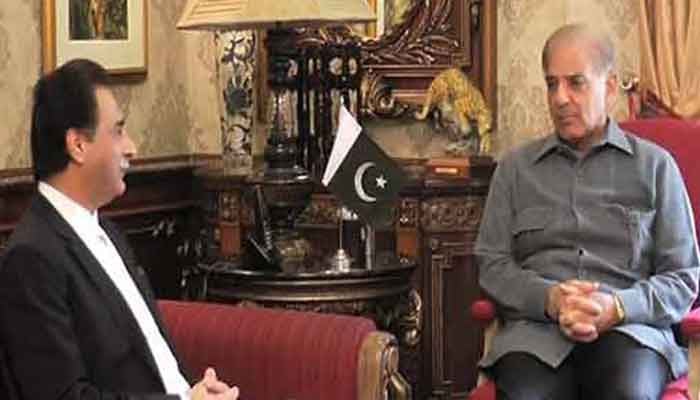 اسپیکر قومی اسمبلی ایاز صادق کی وزیراعظم شہباز شریف سے ملاقات