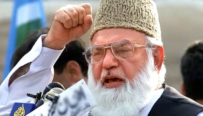 قاضی حسین احمد کی 12ویں برسی آج، تعزیتی ریفرنسز کا انعقاد