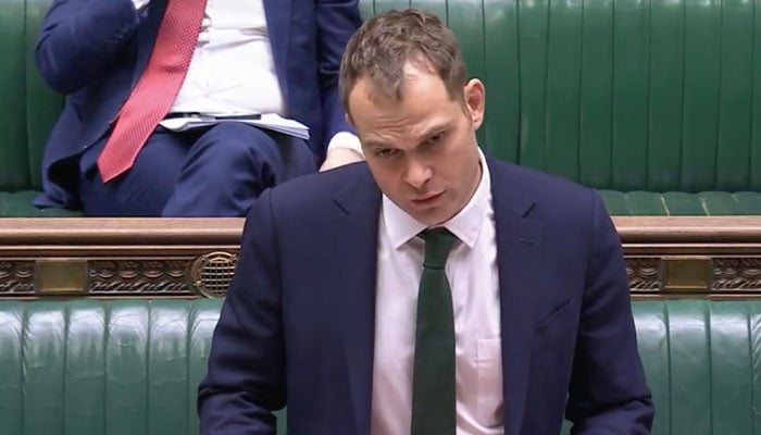 برطانوی منسٹر فار مڈل ایسٹ ہمیش فالکنر