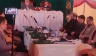 گلگت بلتستان کے نگراں وزراء اور مشیروں نے عہدوں کا حلف اٹھالیا