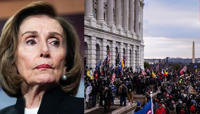 کیپیٹل ہل حملہ نہ روکنے پر نینسی پلوسی قصور وار قرار