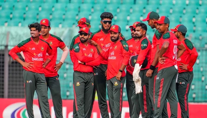 بنگلادیشی کرکٹ ٹیم۔فوٹو: فائل